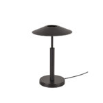 Inlight Επιτραπέζιο φωτιστικό σε μαύρο χρώμα LED 10W D:28x45cm (3063-Black) - Image 2