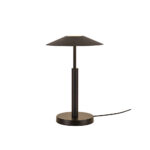 Inlight Επιτραπέζιο φωτιστικό σε μαύρο χρώμα LED 10W D:28x45cm (3063-Black)