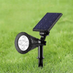 inLight Amistad-LED 2W RGB Solar Spike Light in Black Color (80204910S) - Image 3