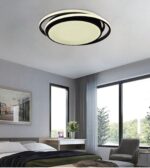 InLight Φωτιστικό Οροφής LED Μαύρο 30W – Πλαφονιέρα 4CCT (42172-Μαύρο) - Image 2