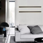 Inlight Επιτοίχιο Φωτιστικό LED Μαύρο 10W – Γραμμικό 60 cm (43042-BL) - Image 2