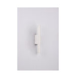 Inlight Επιτοίχιο φωτιστικό LED 2*5W 3000K σε λευκή απόχρωση απο αλουμίνιο D:30x6cm (43061-White) - Image 4