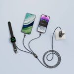 XO CX040 Πολλαπλό Καλώδιο Φόρτισης & Μεταφοράς Δεδομένων με USB-A Type-C Lighting & Smartwatch - Image 9