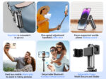 XO SS21 Πολυλειτουργικό Selfie Stick Bluetooth 3 σε 1 - Image 7