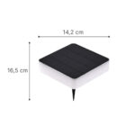 inLight Kasba-LED 1.5W 3CCT Solar Spike Light in Black Color (80205110S) - Image 3