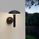 inLight Keowee LED 12W 3CCT Outdoor Wall Lamp Black D:180 x 210 x 240 mm (80205210) - Image 3