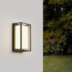 inLight Isabella LED 12W 3000K Outdoor Wall Lamp Black D:100x145x245mm (80205511) - Image 3