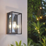 inLight Zar Outdoor Wall Lamp Black 1xE27 D:100x145x245mm (80205614) - Image 3
