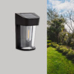 InLight Eagle LED 2W 3000K Outdoor Wall Lamp Black D:13,3cmx8,6cmx5,8cm (80206411S) - Image 2