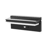 inLight Narlay LED 8W 3000K Solar Outdoor Wall Lamp Black D:260x117x92mm (80206611S)