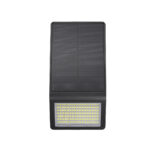 inLight Annecy LED 2W 2700K | 6500K Solar Outdoor Wall Lamp Black D:160x82x29 mm (80206910S)