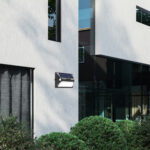 inLight Teal LED 10W Solar Outdoor Wall Lamp Black D:255 x 181mm (80207111S) - Image 4