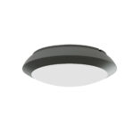 inLight Champlain 1xE27 Outdoor Ceiling Light Anthracite D:90x285x285mm (80300844)