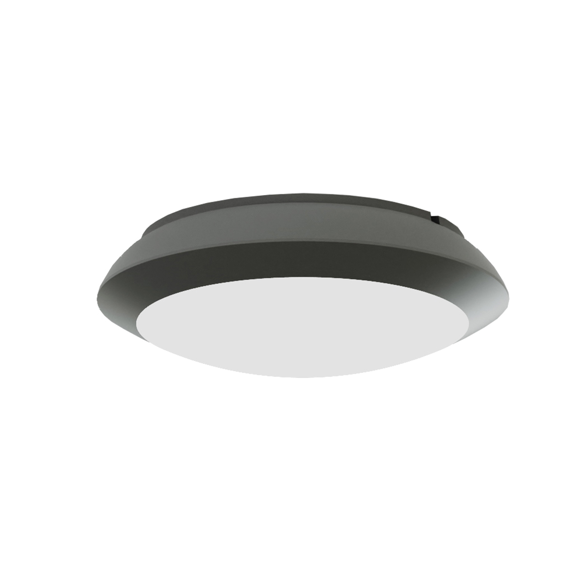 80300844_1 inLight Champlain 1xE27 Outdoor Ceiling Light Anthracite D:90x285x285mm (80300844) - Image 1