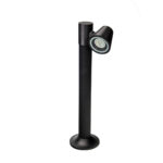 inLight Shasta 1xGU10 Outdoor Pole Light Black D:150x230x600mm (80400714)