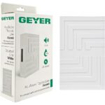 Geyer Κουδούνι Πόρτας Line 80dB με ενσωμ. μετασχηματιστή 8V/1A  λευκό - Image 3