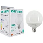 Geyer Λάμπα LED Γλόμπος G95 12W E27 3000K 1160lm - Image 4