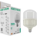 Geyer Λάμπα LED High Power Economy 40W E27 4000K 3600lm IP44