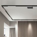 Inlight Φωτιστικό LED 18W 3CCT για μαγνητική ράγα σε μαύρη απόχρωση D:32,8X2,2X4,3cm (TM0010-Black) - Image 2