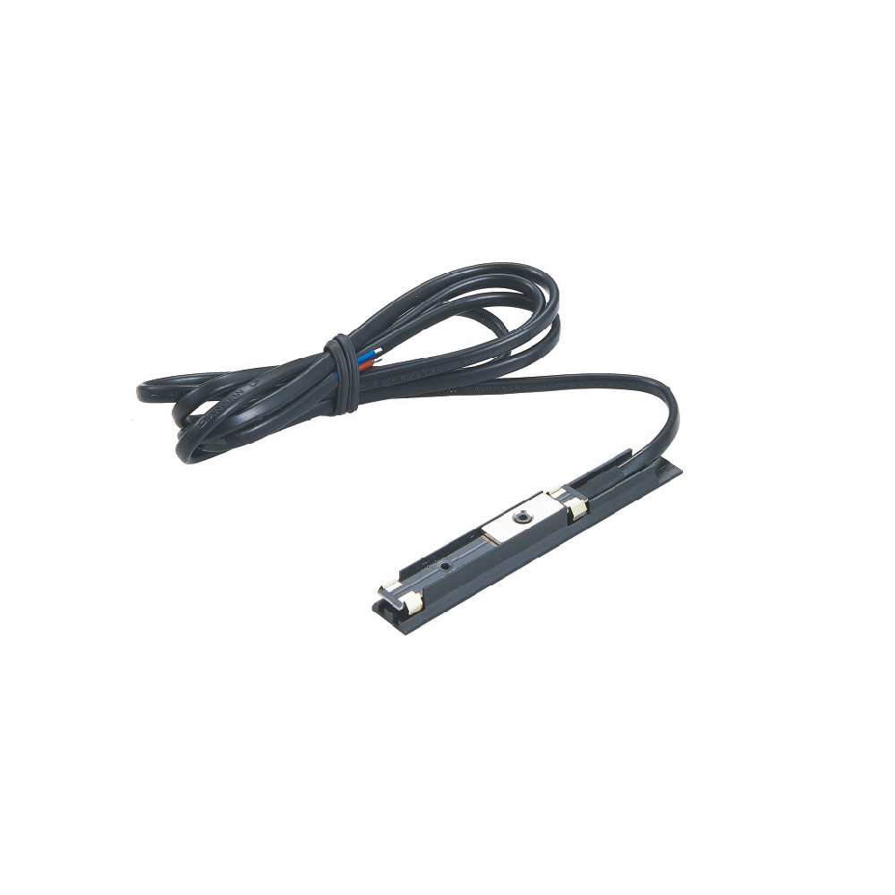 TCM006-Black_1 Inlight Μαύρος σύνδεσμος τροφοδοσία απο driver σε ράγα για mini μαγνητική ράγα (TCM006-Black) - Image 1