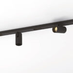 Inlight Φωτιστικό LED 7W 3000K για μαγνητική Mini ράγα σε μαύρη απόχρωση D:3,5cmx8,7cm (TMM0071-Black) - Image 3