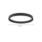 Inlight Curved Μαγνητική ράγα μαύρη 90cm (TRC001) - Image 2