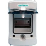 Geyer Πίνακας επίτοιxος VW 1x4M διάφανη πόρτα IP65