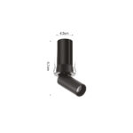 Inlight Downlight LED σποτ 5W 3CCT σε λευκή και μαύρη απόχρωση (X00170WB) - Image 3