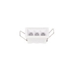 Inlight Downlight σποτ 3*3W 3CCT σε λευκή απόχρωση (X00190W)