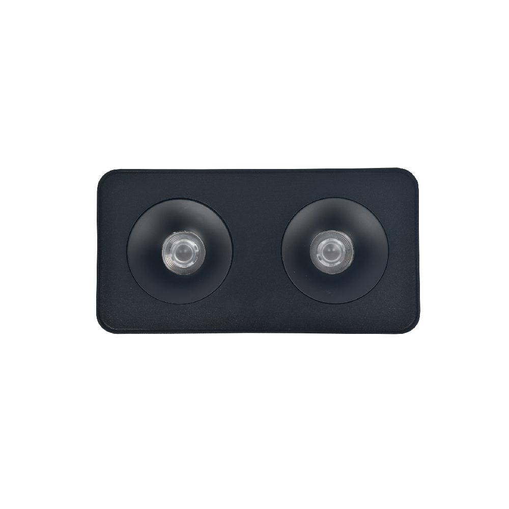 X00270b-3 InLight Downlight Mounted σποτ 2*8W 3CCT σε μαύρη απόχρωση (X00270B) - Image 1