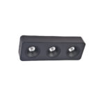 Inlight Downlight Mounted σποτ 3*8W 3CCT σε μαύρη απόχρωση (X00280B)