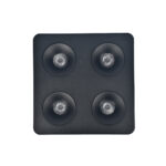 Inlight Downlight Mounted σποτ 4*8W 3CCT σε μαύρη απόχρωση (X00290B)