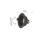 Inlight Downlight σποτ GU10 σε λευκή απόχρωση (X00300W) - Image 2