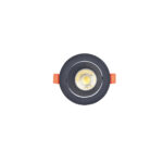 Inlight Downlight σποτ GU10 σε μαύρη απόχρωση (X00310B) - Image 3