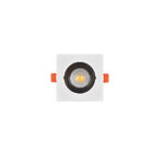 Inlight Downlight σποτ GU10 σε λευκή και μαύρη απόχρωση (X00320WB) - Image 3