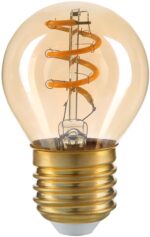 Avide LED Soft Filament Σφαιρική 3W E27 360° Θερμό 2700K - Image 2