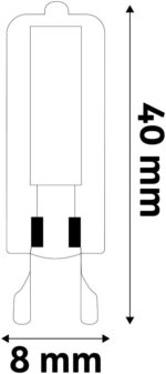 Avide LED Λαμπτήρας 4W G9 C-LED NW 4000K - Image 3