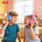 XO BE54 Παιδικά Ακουστικά Κεφαλής Cartoon Μπλε - Image 3