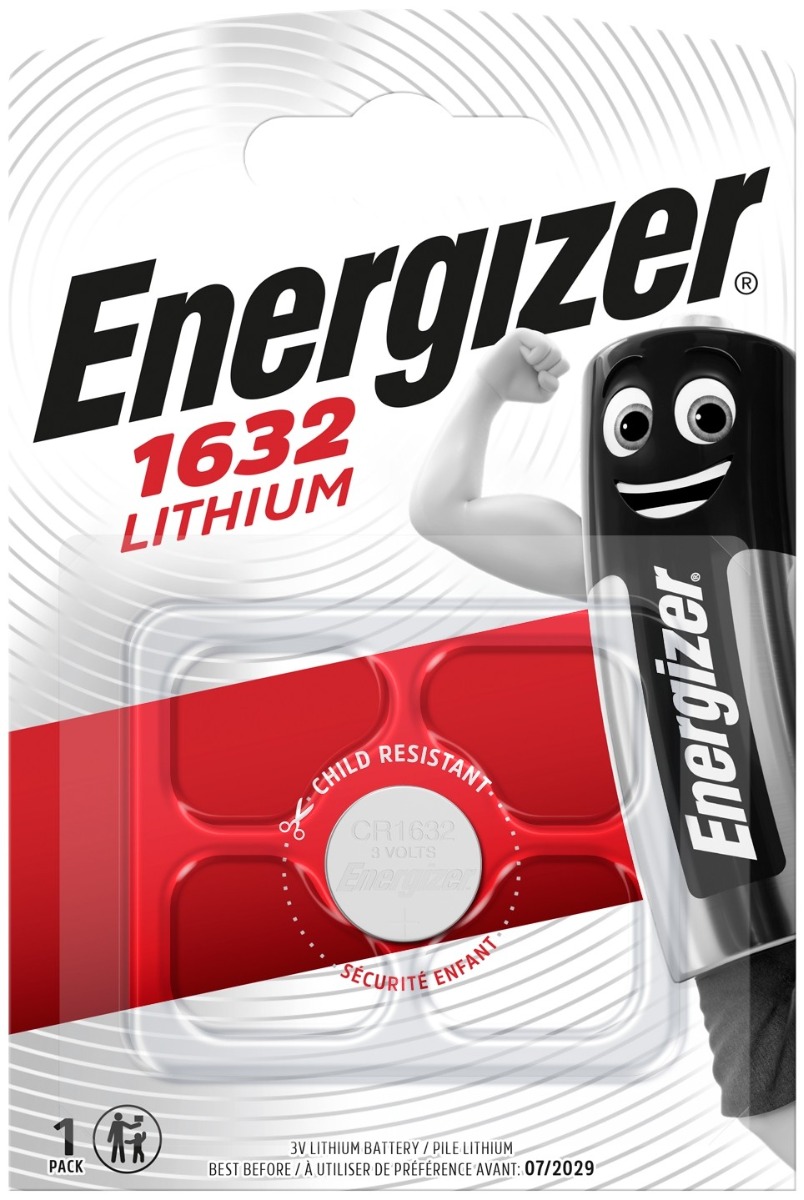egcr1632_energizer-gombelem-litium-cr1632 Energizer Κουμπί Λιθίου CR1632 - Image 1