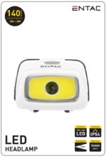 Entac Φακός Κεφαλής 5+3W (3xAAA Δεν Περιλαμβ.) Άσπρο - Image 4
