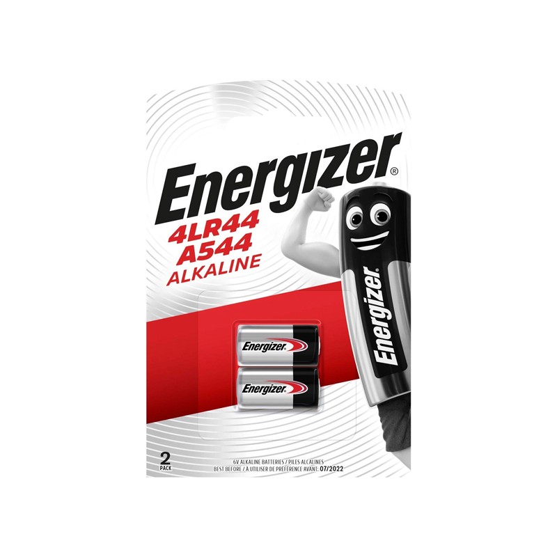 energizer-4lr44-a544-2-pack Energizer Αλκαλικές Μπαταρίες 4LR44/A544 6V B2 - Image 1