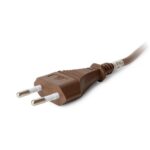 Entac Rewireable Καλώδιο 2G0.75 με Διακόπτη ON/OFF Καφέ 1m - Image 4