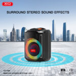 XO F48 Διπλό Bluetooth Ηχείο 40W 8" RGB (με Τηλεχειριστήριο) - Image 2