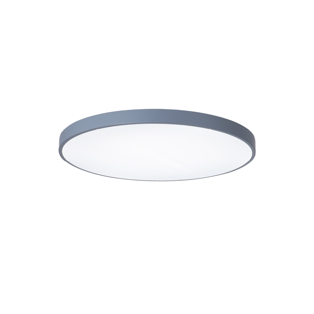 gray InLight Πλαφονιέρα οροφής LED 28W 3CCT (by switch on base) από γκρι μέταλλο και ακρυλικό D:40cm (42035-C-Gray) - Image 1