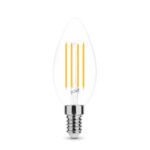 Modee LED Λάμπα Filament Κερί C35 7W E14 4000K 806lm Dimmable ERP - Image 2
