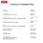 XO PR296 Powerbank Ταχείας Φόρτισης Μεταλικό με Μαγνήτη 10.000mAh Γκρι - Image 11