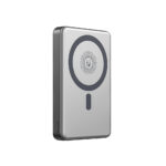 XO PR296 Powerbank Ταχείας Φόρτισης Μεταλικό με Μαγνήτη 10.000mAh Γκρι - Image 3