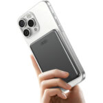 XO PR296 Powerbank Ταχείας Φόρτισης Μεταλικό με Μαγνήτη 10.000mAh Γκρι - Image 7