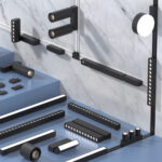 Inlight Γραμμικό φωτιστικό LED 30W 3000K-6000K για ultra thin ράγα σε μαύρη απόχρωση D:91,5X2,6X2,4cm (TMZ0030-Black) - Image 3