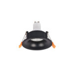 Inlight Downlight σποτ GU10 σε μαύρη απόχρωση (X00340B)